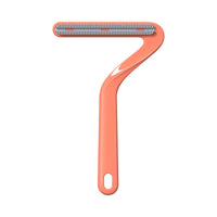 HKM-3846205 Double-Sided Pet Hair Removal Comb for Effective Cat and Dog Fur Cleaning