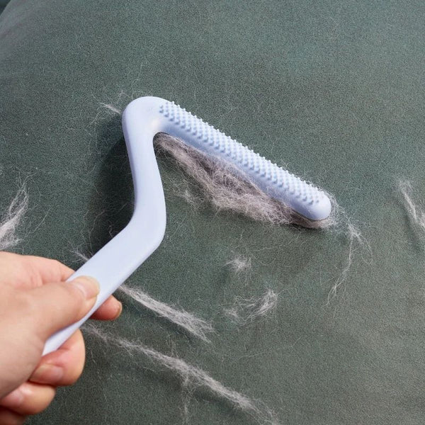 HKM-3846205 Double-Sided Pet Hair Removal Comb for Effective Cat and Dog Fur Cleaning
