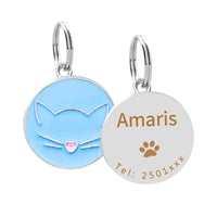 HKM-3846461 Cartoon Pet Collar Pendant in Multiple Colors for All Seasons