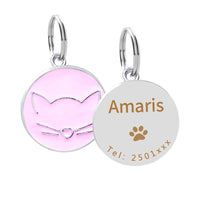 HKM-3846461 Cartoon Pet Collar Pendant in Multiple Colors for All Seasons