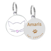 HKM-3846461 Cartoon Pet Collar Pendant in Multiple Colors for All Seasons
