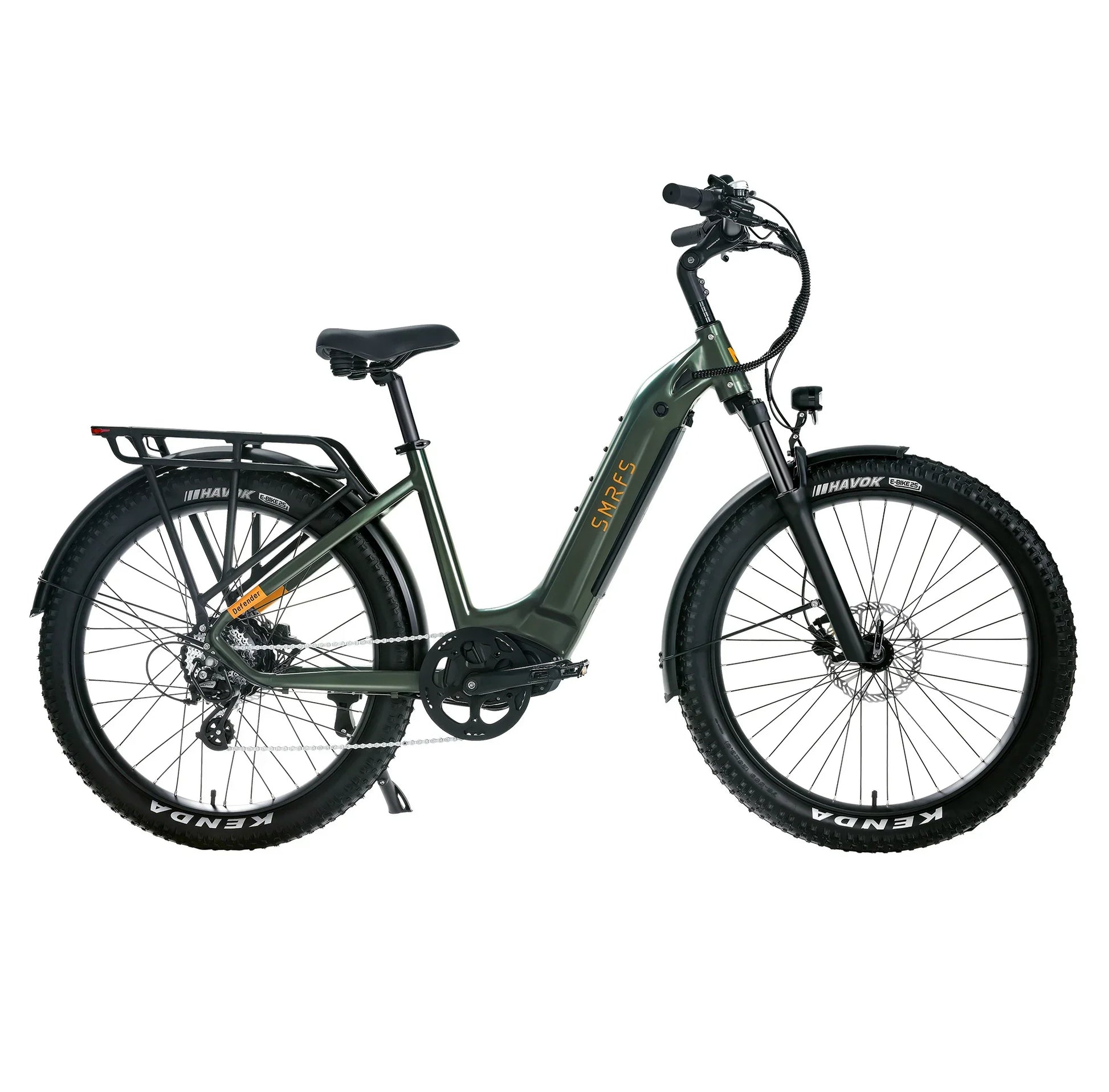 HKM-384659 48V 7-Speed Electric City E-Bike with Integrated Battery, 26" Aluminum Frame, and Hydraulic Disc Brakes