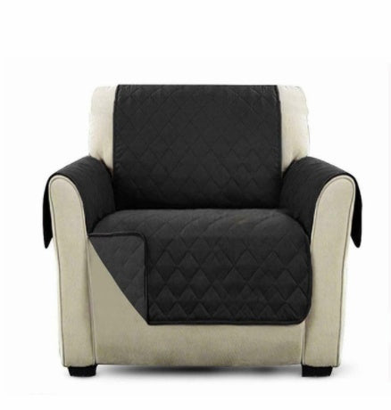 HKM-384659 Pet-Friendly Anti-Bite Blanket Sofa Cover Set - 3 Pieces for 1-3 Seater Furniture