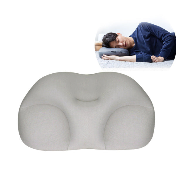 HKM-384787 Butterfly Foam Particle Waist Pillow - Comfortable Support Cushion with Polyester Fabric, Available in Multiple Colors