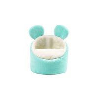 HKM-3850429 Cozy Cloth Small Pet Nest for Hamsters - Pink Rabbit & Yellow Chicken Design