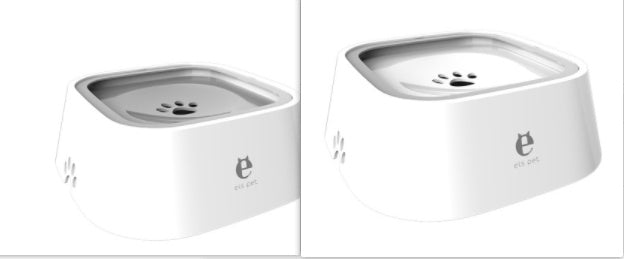 HKM-3850557 Large Capacity Anti-Spill Cat and Dog Water Feeder with Adjustable Floating Disk