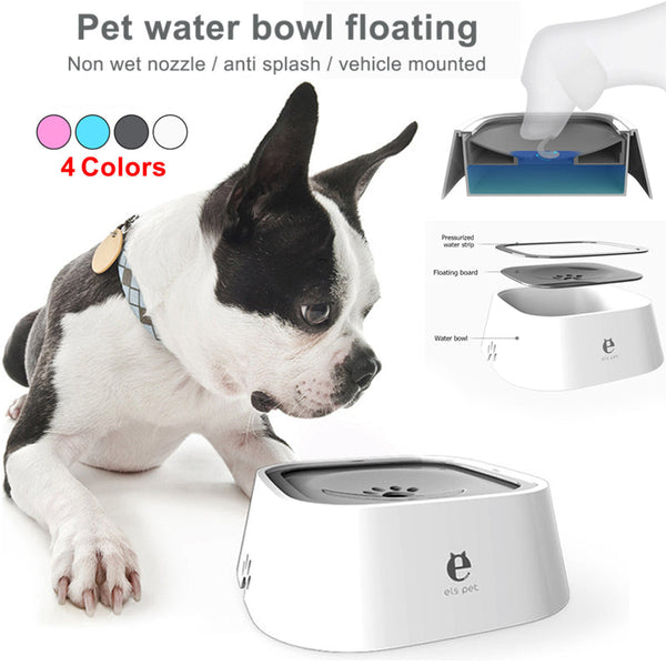 HKM-3850557 Large Capacity Anti-Spill Cat and Dog Water Feeder with Adjustable Floating Disk