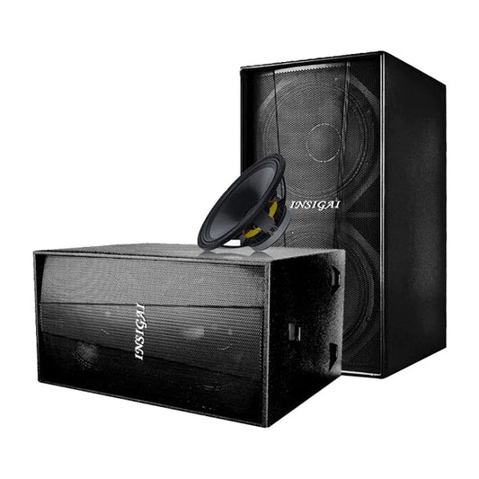 HKM-385107 18 Inch Passive Subwoofer for DJ and Stage Performance Audio Sound Systems