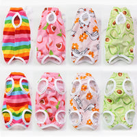 HKM-3852605 Fashion Minimalist Cat Spay and Neuter Clothing in Various Colors and Patterns