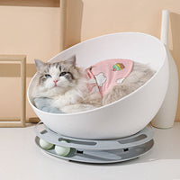 HKM-3854397 Eco-Friendly Semi-Circular Cat Tunnel Toy Nest - Single Layer Design for Playtime Fun