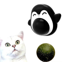 HKM-3854525 Cat Mint & Silver Vine Ball Toy with 360¡ã Rotation for Oral Health and Entertainment, Natural Non-Toxic Material
