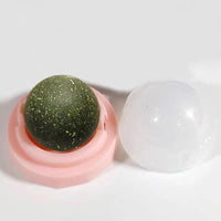HKM-3854525 Cat Mint & Silver Vine Ball Toy with 360¡ã Rotation for Oral Health and Entertainment, Natural Non-Toxic Material