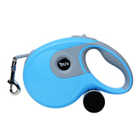 HKM-3855933 Retractable Dog Leash with One-Button Lock and Soft Grip Handle, 3M & 5M Options