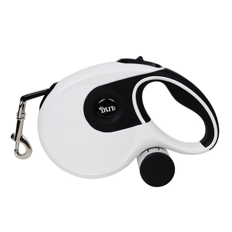 HKM-3855933 Retractable Dog Leash with One-Button Lock and Soft Grip Handle, 3M & 5M Options