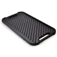 HKM-385619 Double Sided Cast Iron Griddle for Outdoor Camping and Kitchen Use - Model 20241108N