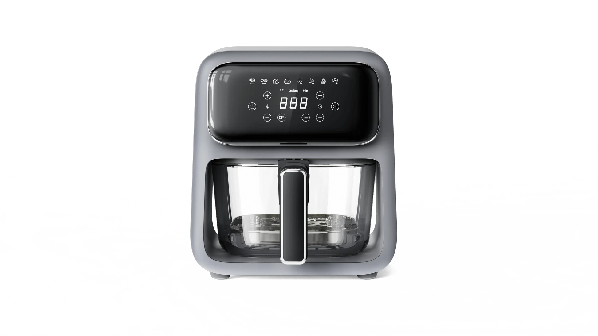 HKM-385683 High Boron Glass 4.2L Air Fryer Oven for Efficient Cooking & Healthy Frying