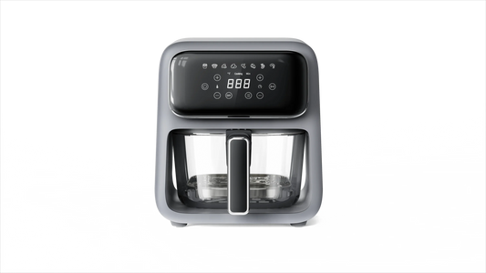 HKM-385683 High Boron Glass 4.2L Air Fryer Oven for Efficient Cooking & Healthy Frying