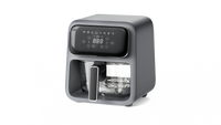 HKM-385683 High Boron Glass 4.2L Air Fryer Oven for Efficient Cooking & Healthy Frying