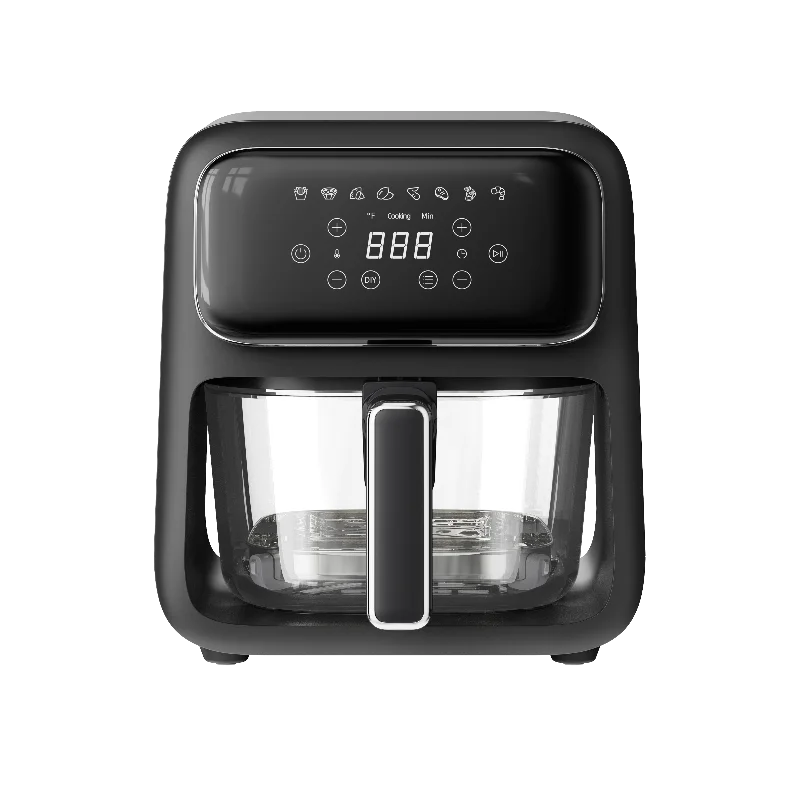 HKM-385683 High Boron Glass 4.2L Air Fryer Oven for Efficient Cooking & Healthy Frying