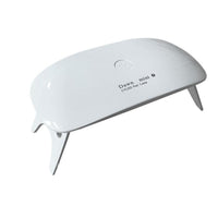 HKM-385747 Portable Nail Dryer with Phototherapy Lamp in White