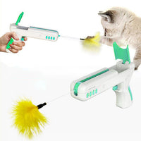 HKM-3859901 Lucky Cat Tumbler Toy with Suction Cup Pinwheel - Engaging Educational Cat Playtime Artifact