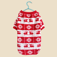 HKM-3860285 Christmas-Themed Soft Padded Pet Sweater for Dogs