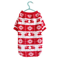 HKM-3860285 Christmas-Themed Soft Padded Pet Sweater for Dogs