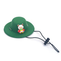 HKM-3860925 Festive Felt Pet Hat for Dogs and Cats - Soft Christmas Decoration for Holiday Grooming
