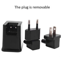 HKM-386131 All Copper Data Cable Set with USB Charger for Tablet PC, 1M Length, Black TPU & PVC Construction