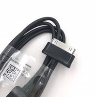 HKM-386131 All Copper Data Cable Set with USB Charger for Tablet PC, 1M Length, Black TPU & PVC Construction
