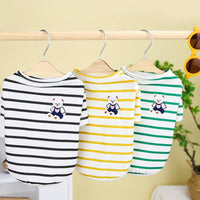 HKM-3861693 Pomeranian Teddy Bear T-Shirt for Small Dogs in Yellow, Black, Green - Casual Comfort