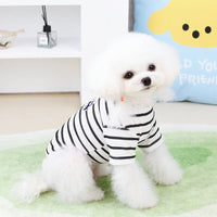 HKM-3861693 Pomeranian Teddy Bear T-Shirt for Small Dogs in Yellow, Black, Green - Casual Comfort