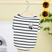 HKM-3861693 Pomeranian Teddy Bear T-Shirt for Small Dogs in Yellow, Black, Green - Casual Comfort