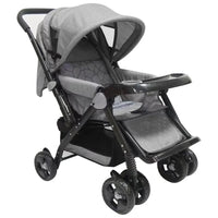 HKM-386451 Compact Lightweight 3-in-1 Travel Stroller Pram with Two-Way Push for Infants and Toddlers (0-3 Years)