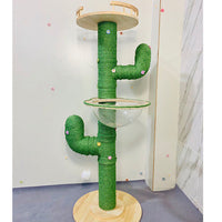 HKM-3865149 Cactus Cat Climbing Frame DIY Material Package and Finished Product Options