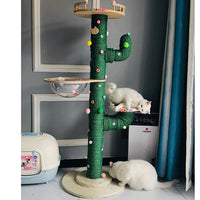 HKM-3865149 Cactus Cat Climbing Frame DIY Material Package and Finished Product Options