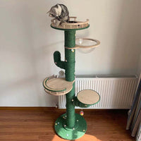 HKM-3865149 Cactus Cat Climbing Frame DIY Material Package and Finished Product Options