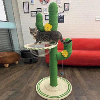 HKM-3865149 Cactus Cat Climbing Frame DIY Material Package and Finished Product Options
