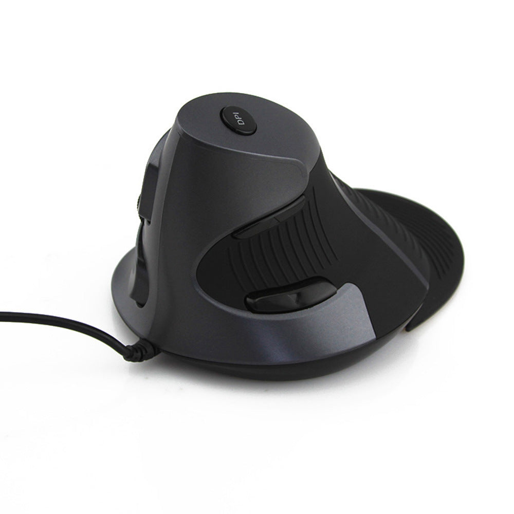 HKM-386579 Ergonomic Wired Vertical Optical Mouse for Desktop Use