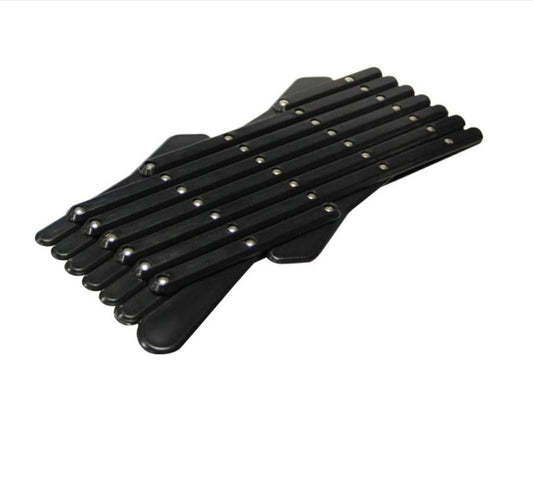 HKM-386579 Telescopic Pet Window Fence for Safe Travel - Durable Polypropylene in Black