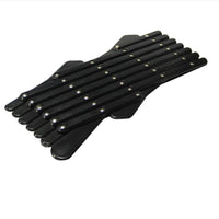 HKM-386579 Telescopic Pet Window Fence for Safe Travel - Durable Polypropylene in Black