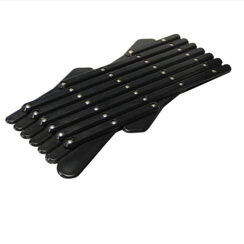 HKM-386579 Telescopic Pet Window Fence for Safe Travel - Durable Polypropylene in Black