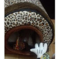 HKM-3865917 Cozy Tunnel Pet House for Small Dogs - Multiple Colors Available