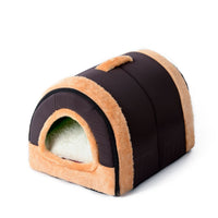 HKM-3865917 Cozy Tunnel Pet House for Small Dogs - Multiple Colors Available
