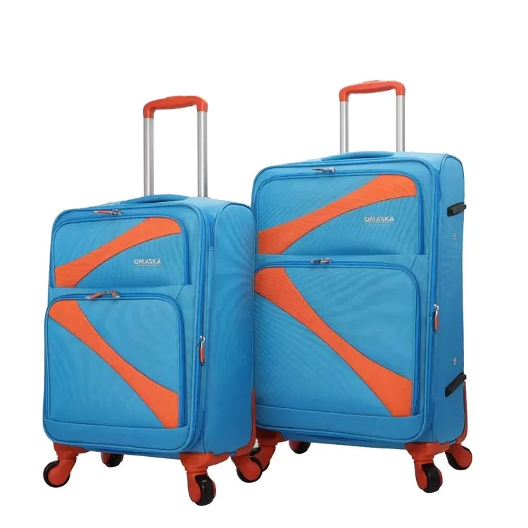 HKM-386643 Nylon Travel Trolley Bag for Men - 20, 24, 28 Inch Luggage Solutions