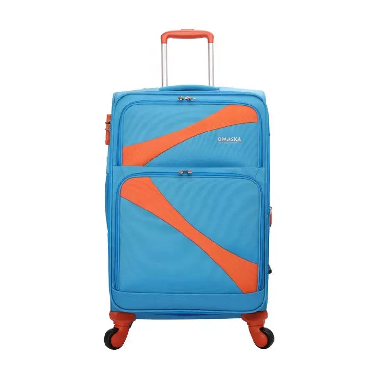 HKM-386643 Nylon Travel Trolley Bag for Men - 20, 24, 28 Inch Luggage Solutions