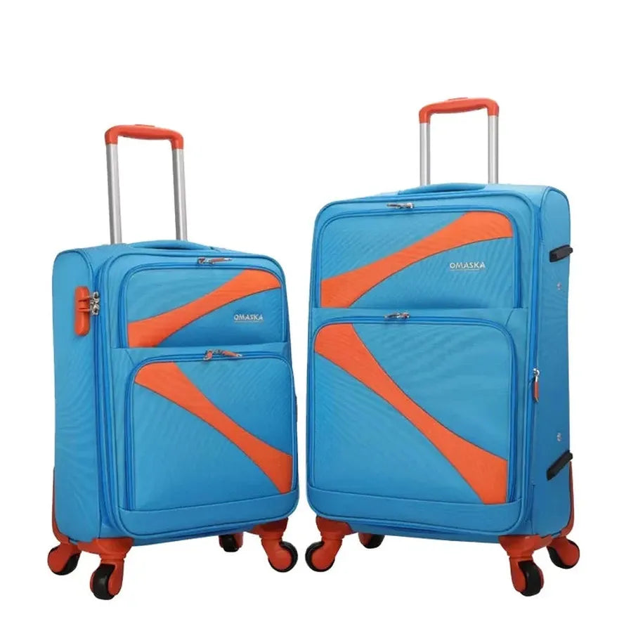 HKM-386643 Nylon Travel Trolley Bag for Men - 20, 24, 28 Inch Luggage Solutions