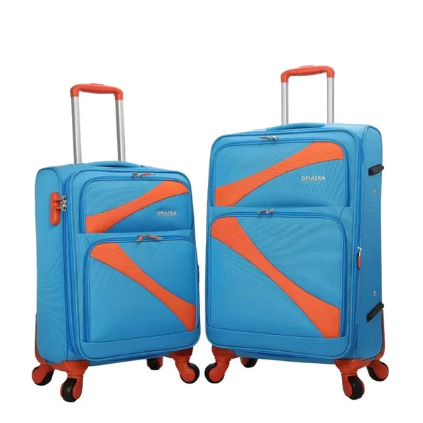 HKM-386643 Nylon Travel Trolley Bag for Men - 20, 24, 28 Inch Luggage Solutions