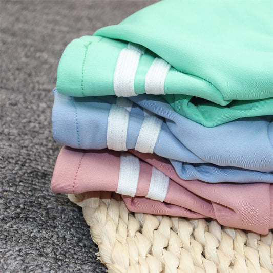 HKM-3867453 Casual Spring Pet Bottoming Shirt in Pink, Blue, and Green - Cotton, Various Sizes Available