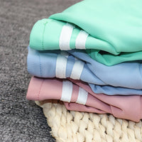HKM-3867453 Casual Spring Pet Bottoming Shirt in Pink, Blue, and Green - Cotton, Various Sizes Available